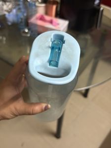 Reusable Water Bottle with Straw