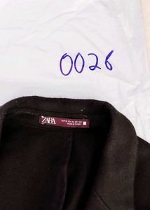 Zara Classic Black Blazer (Comfort Wear)
