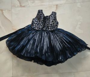 Elegant Blue party wear frock