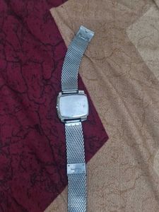 Fastrack Analog Watch with very heavy strep