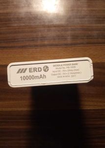 White Portable Power Bank