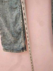 Men's Washed Denim Jeans