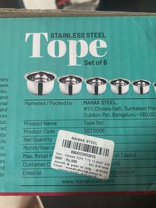 Khatana Stainless Steel Tope Set
