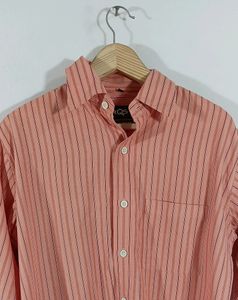 Coral Strips Casual Shirt (Men)