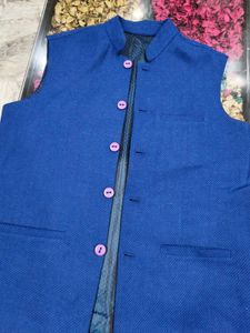 Men's Blue Nehru Jacket 🧔 like new condition 🌟🌟