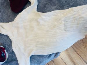 Cream Cable Knit Sweater