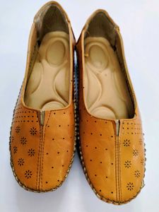 Women Ballerina Shoes (Tan) - Size 7