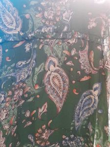 Boho Paisley Print Maxi Dress