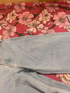 H&amp;M Wide Leg Denim Jeans(minor discolor in last p