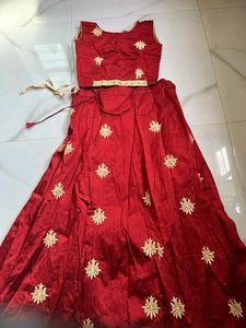 Light Maroon Lehanga