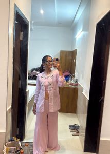 Elegant Pink Embroidered Kurta Set
