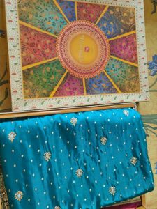 Embellished Silk Saree