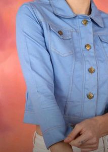 Montrez Light Blue Denim Jacket