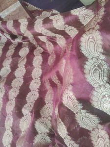 Stylish Paisley Pattern Saree