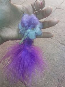 Purple Doll Keychain