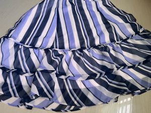 Chic Striped Midi Dress