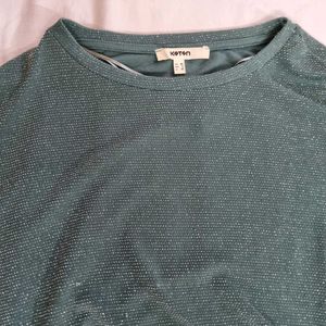 Koton Sparkly Teal Top