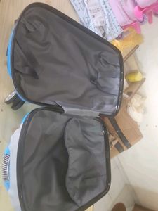 Blue Car Ride-On Suitcase