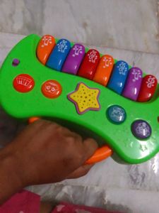 Green Musical Toy Keyboard