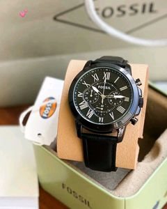 FOSSIL PREMIUM MENS BLACK BELT WATCH AT SALE