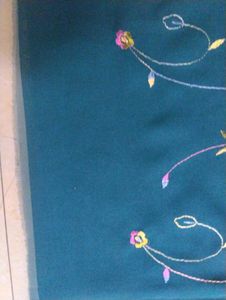 Stunning Ombre Embroidered Saree