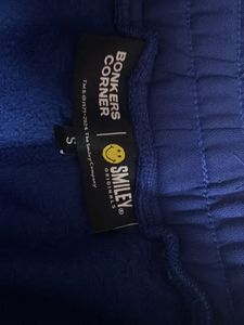 Blue Smiley Sweatpants