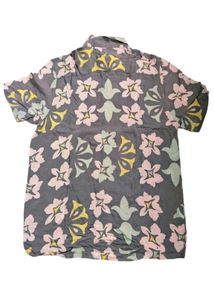 Men's Floral Print Short Sleeve Shirt