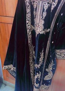Beautiful Pakistani Velvet Suit