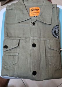 Vintage Style Button-Down Jacket