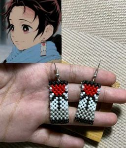 Anime Character Inspired Beaded Earrings