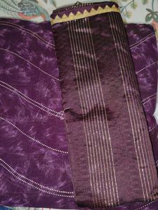 Elegant Purple Saree for Special Occasions