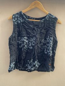 Boho Sleeveless Print Top
