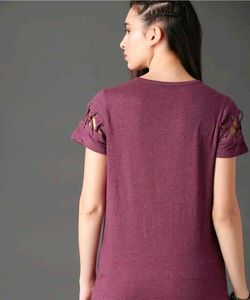 Stylish Lace-Up Sleeve Top