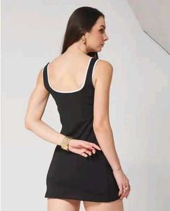 Chic Black Mini Dress with bows