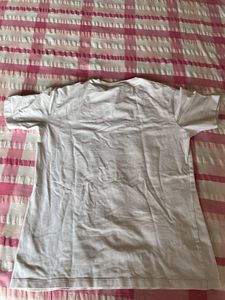 Adidas White Trefoil Logo T-Shirt size US S