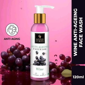 Good Vibes Wine Anti-Ageing Face Wash