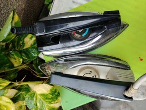 Vintage Electric Iron Set