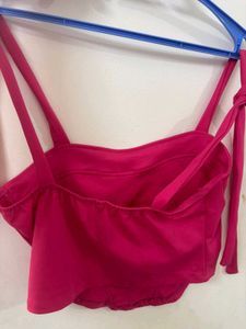 Hot Pink Corset Top