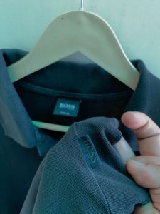 Classic Hugo Boss Black Polo Shirt (PT507)