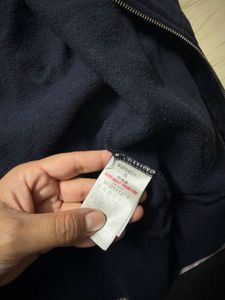 Superdry Navy Hoodie with Red Logo NWT