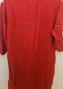 Designer Kurta with Bird Print