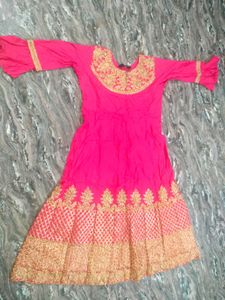 Beautiful Pink Embroidered Lehenga Choli