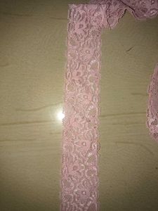 Pink soft  Lace