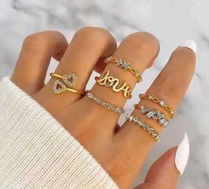 7 love Ring Set