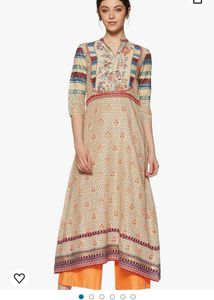 W For Women A Line Kurta