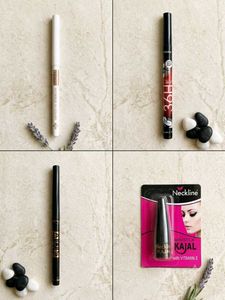 4 Kajal & Eyeliners Bundle