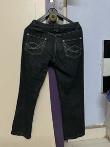 straight fit Classic Black Denim Jeans