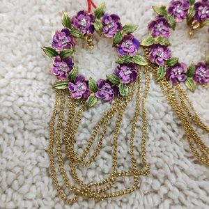Flower earing