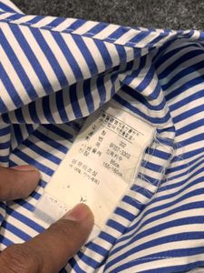 Ralph Lauren Girls/Women's Blue &amp; White Striped