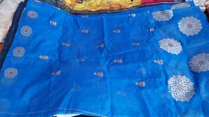 Blue Saree